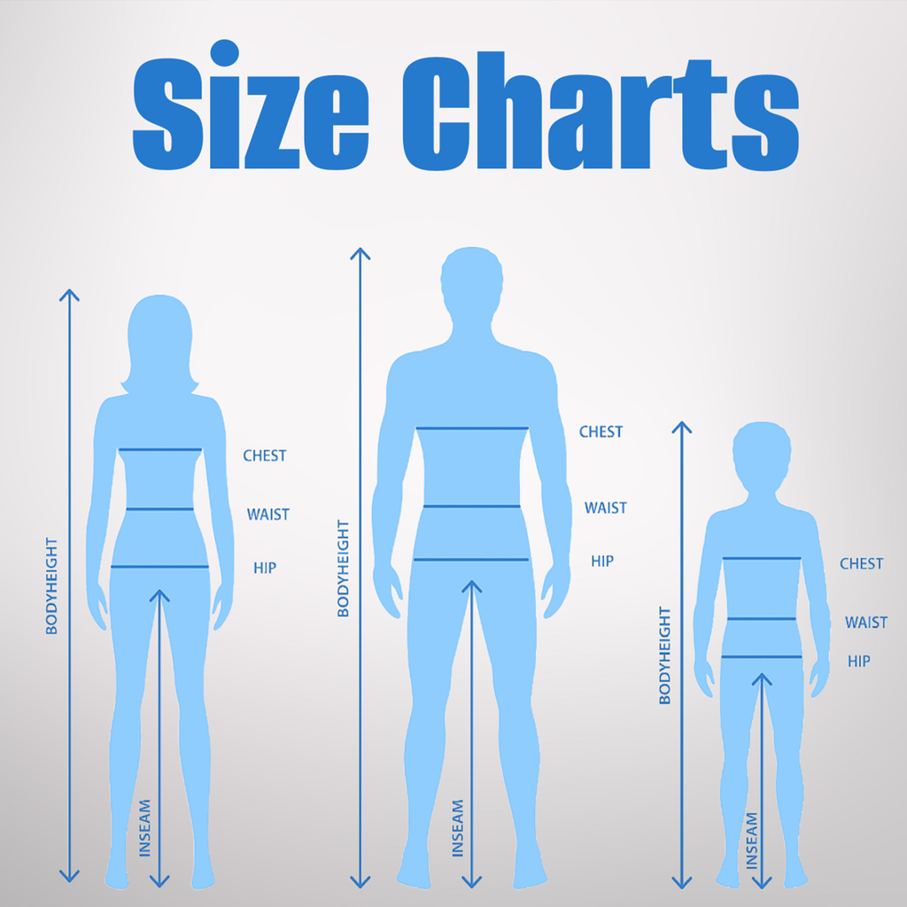 Item Specific Size Charts