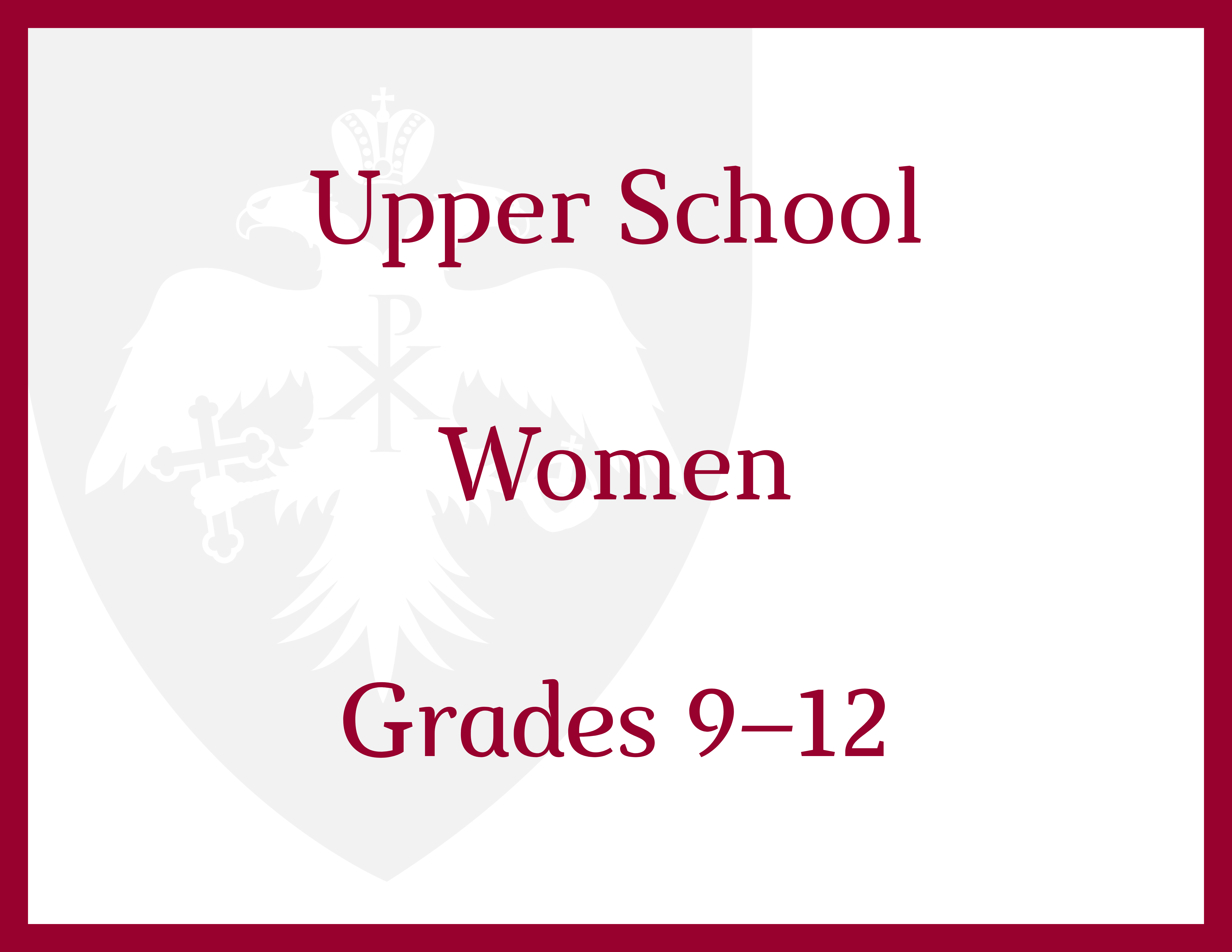 Upper School Girls