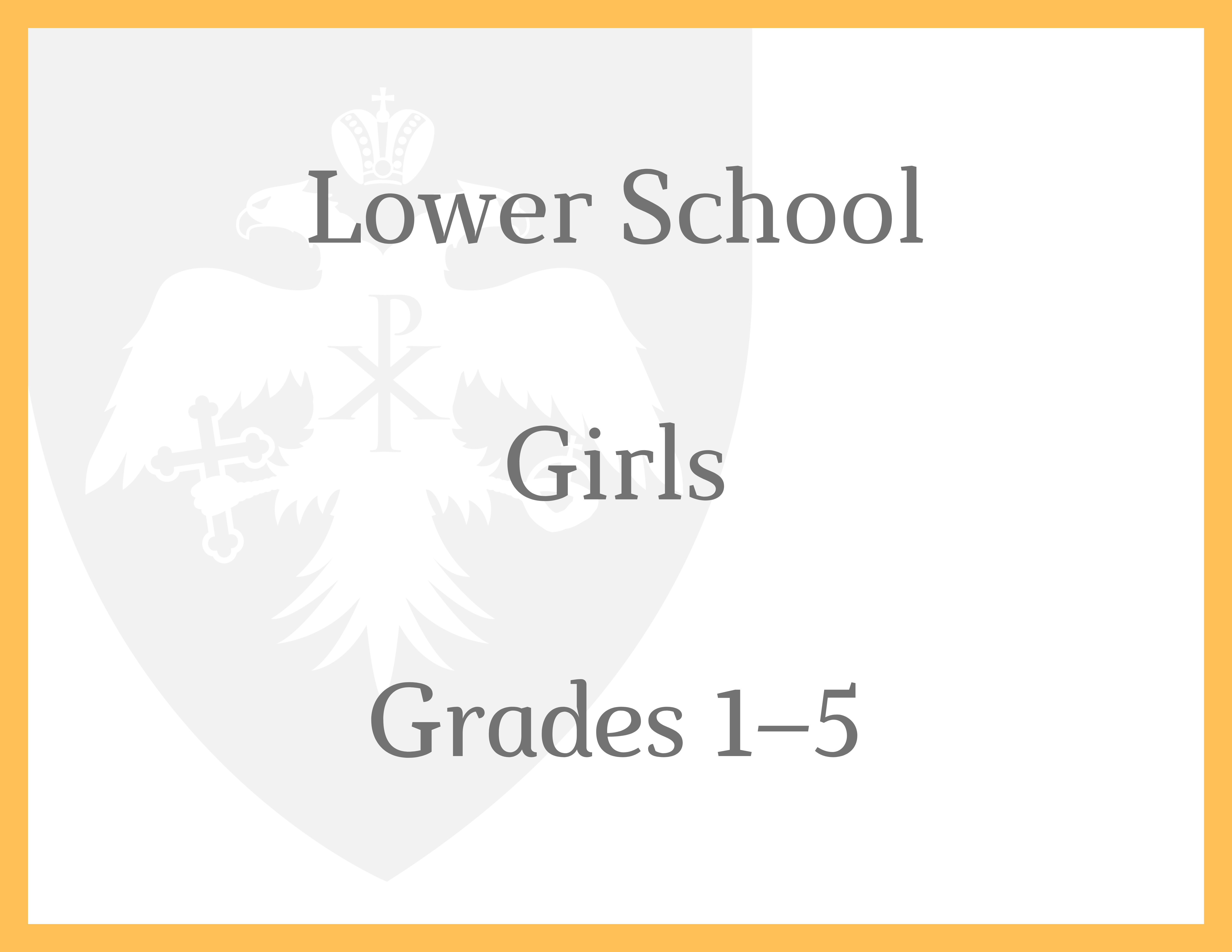Lower School Girls