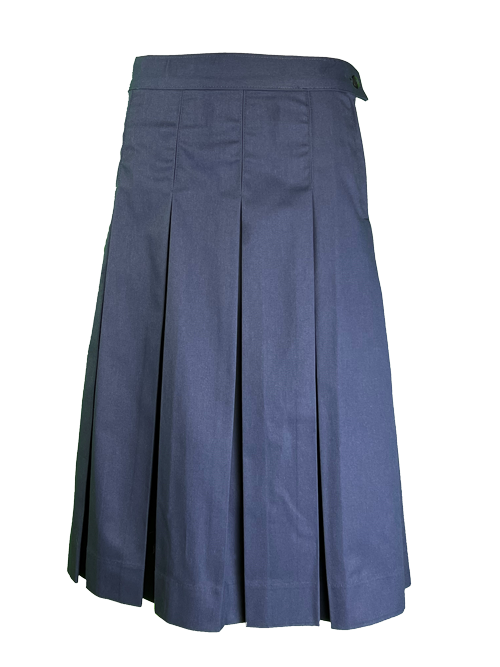 Navy blue skirt ladies clearance